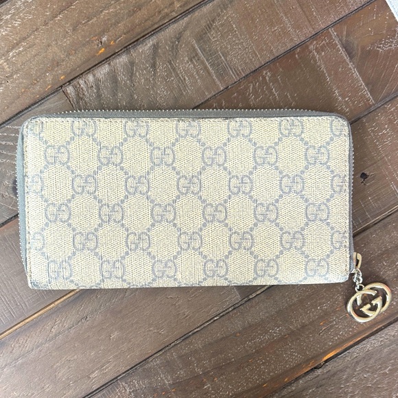Gucci Handbags - Gucci Marmont GG Zip Around Logo Wallet
